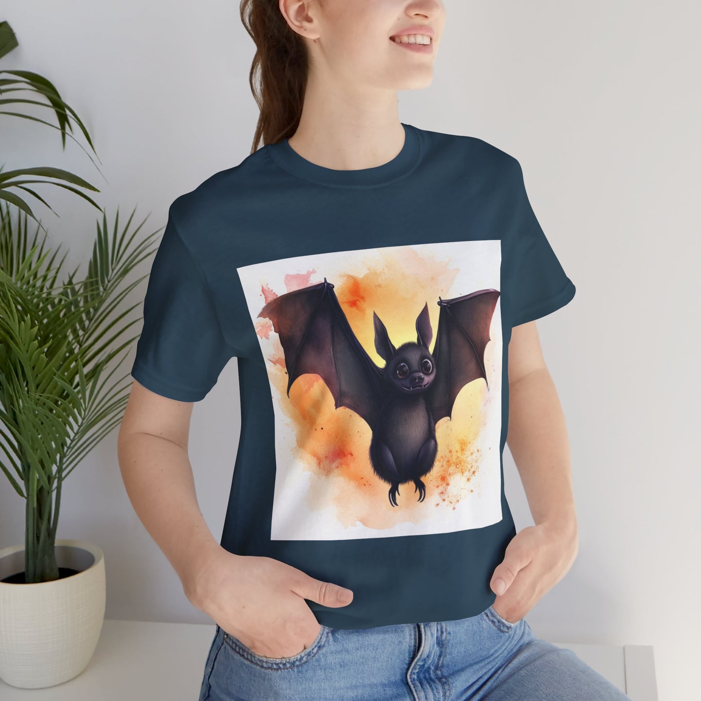 Funny Bat Unisex Jersey Short Sleeve Tee