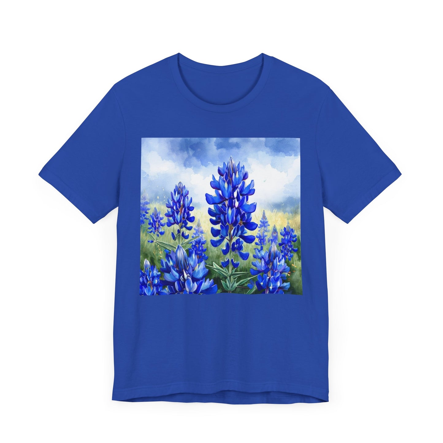 Bluebonnet Fields Unisex Jersey Tee