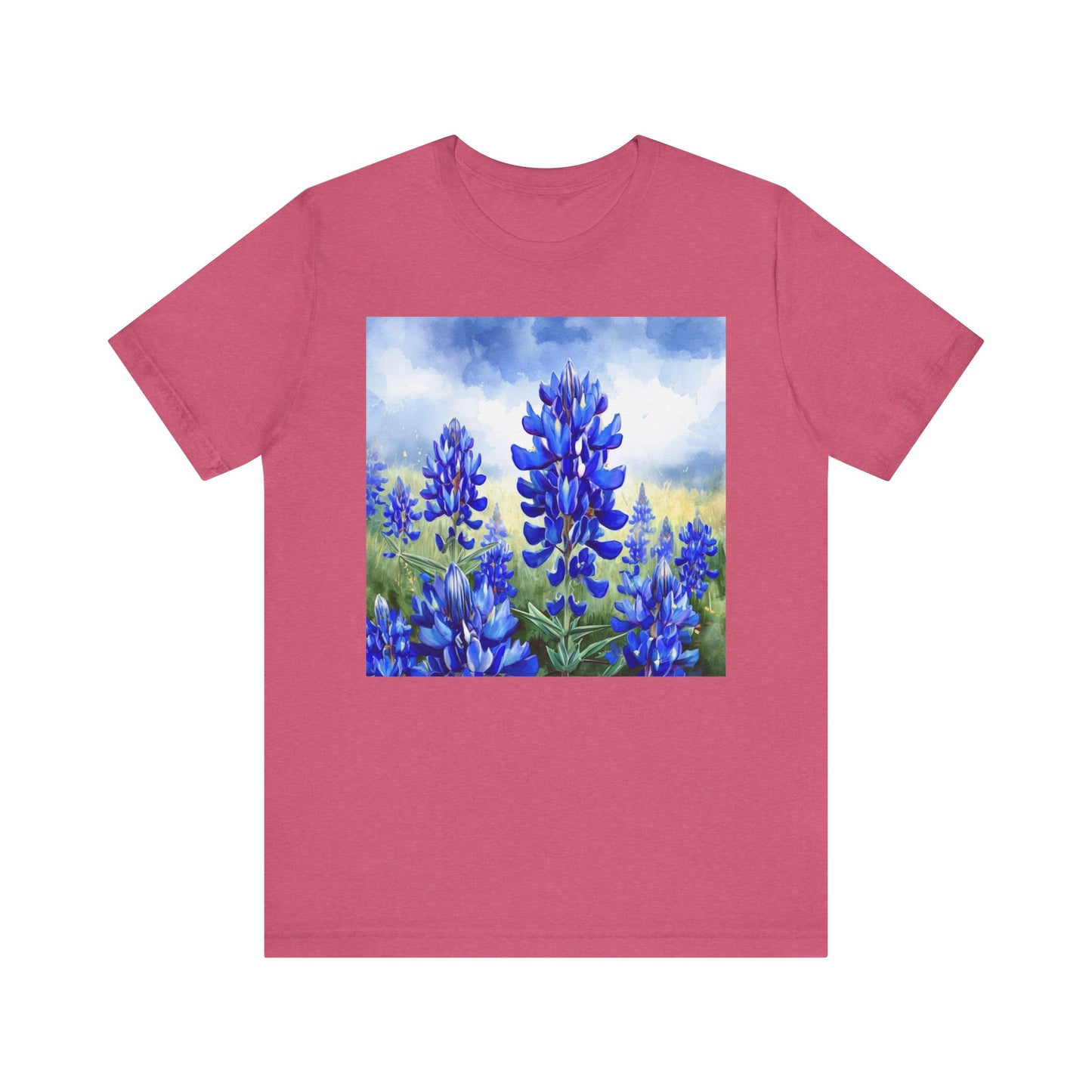 Bluebonnet Fields Unisex Jersey Tee