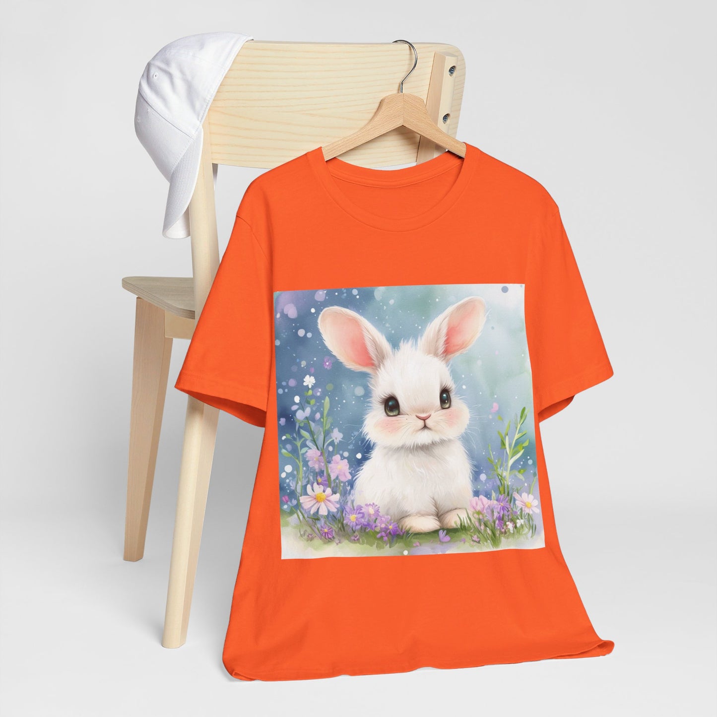 Adorable Bunny Unisex Jersey Short Sleeve Tee