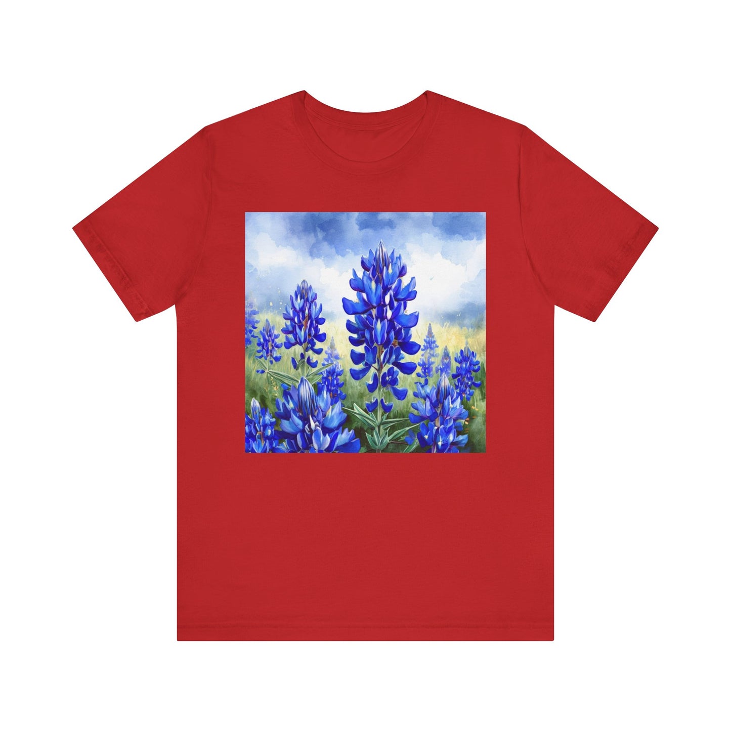 Bluebonnet Fields Unisex Jersey Tee