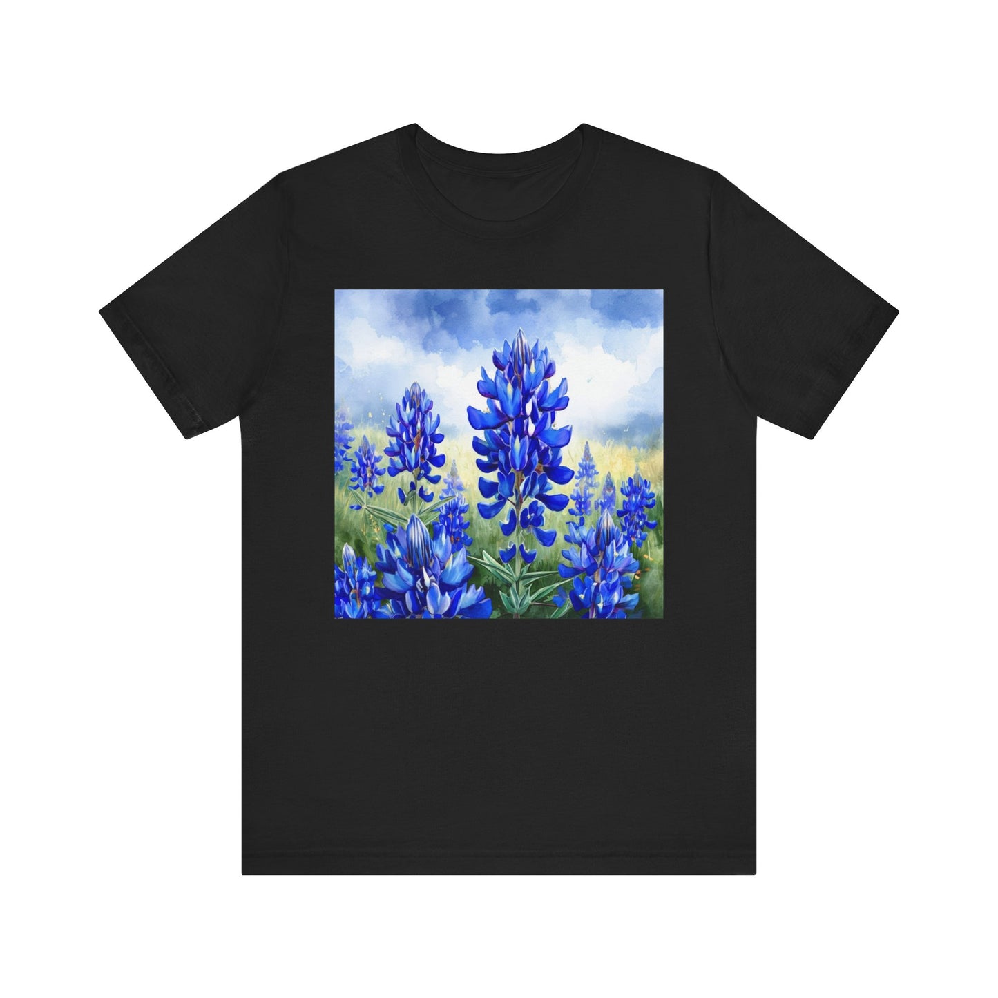 Bluebonnet Fields Unisex Jersey Tee