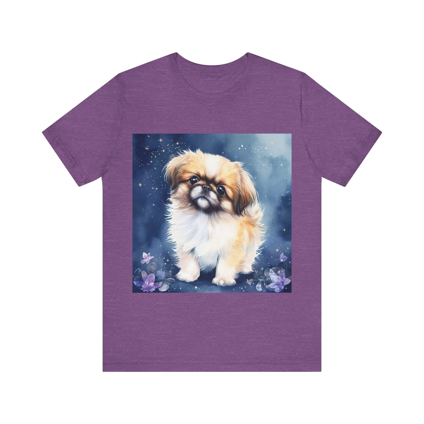 Pekinese Puppy Unisex Jersey Short Sleeve Tee