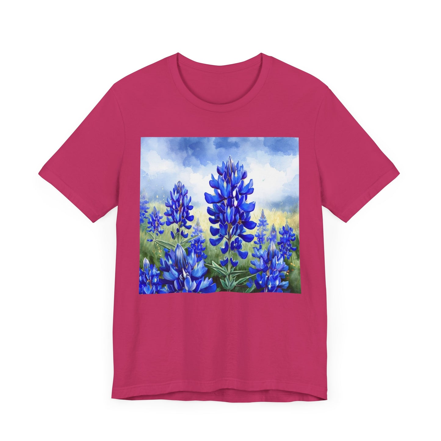 Bluebonnet Fields Unisex Jersey Tee