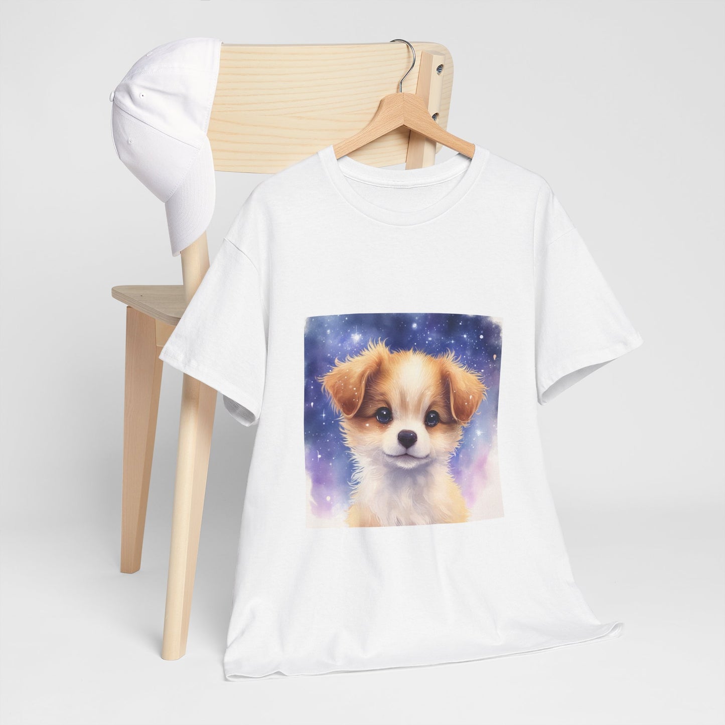 Basenji Puppy Unisex Heavy Cotton Tee
