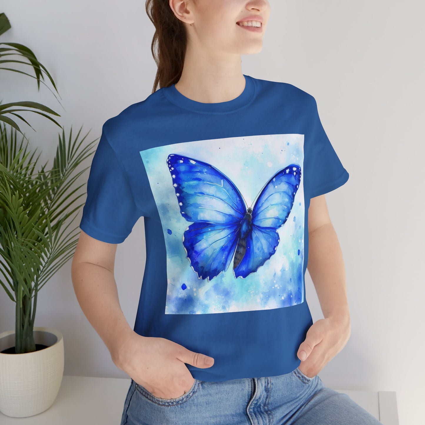 Blue Winged Serenity Unisex Tee