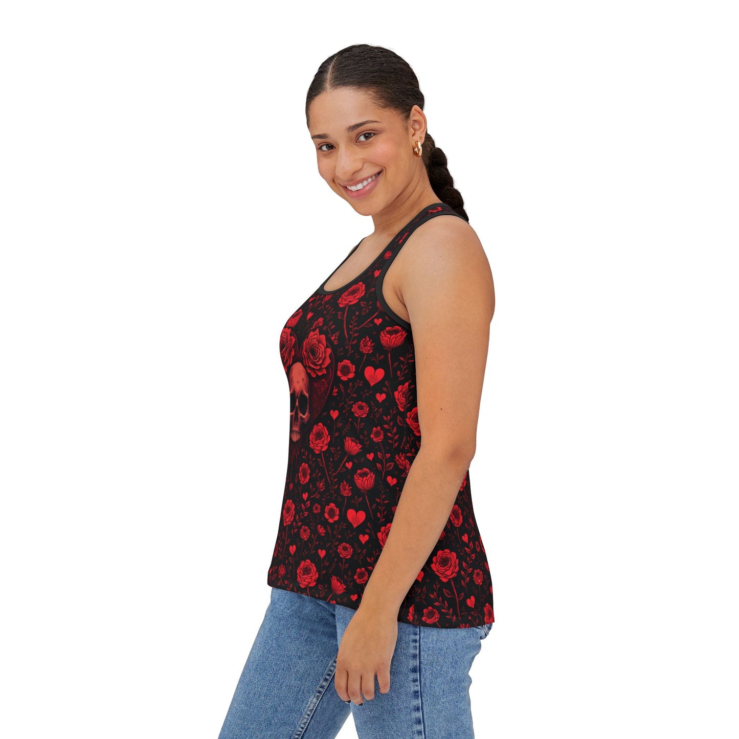 Skull & Roses Women's Tank Top