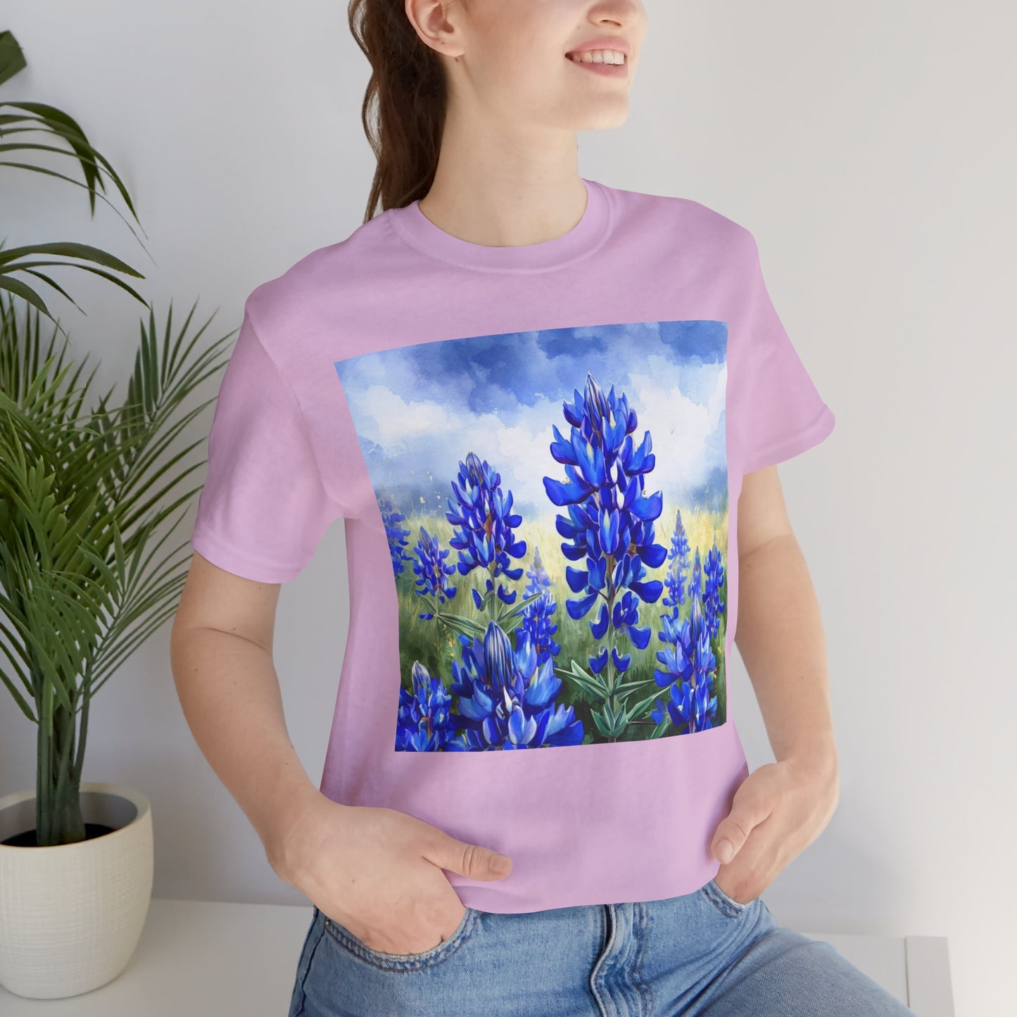 Bluebonnet Fields Unisex Jersey Tee