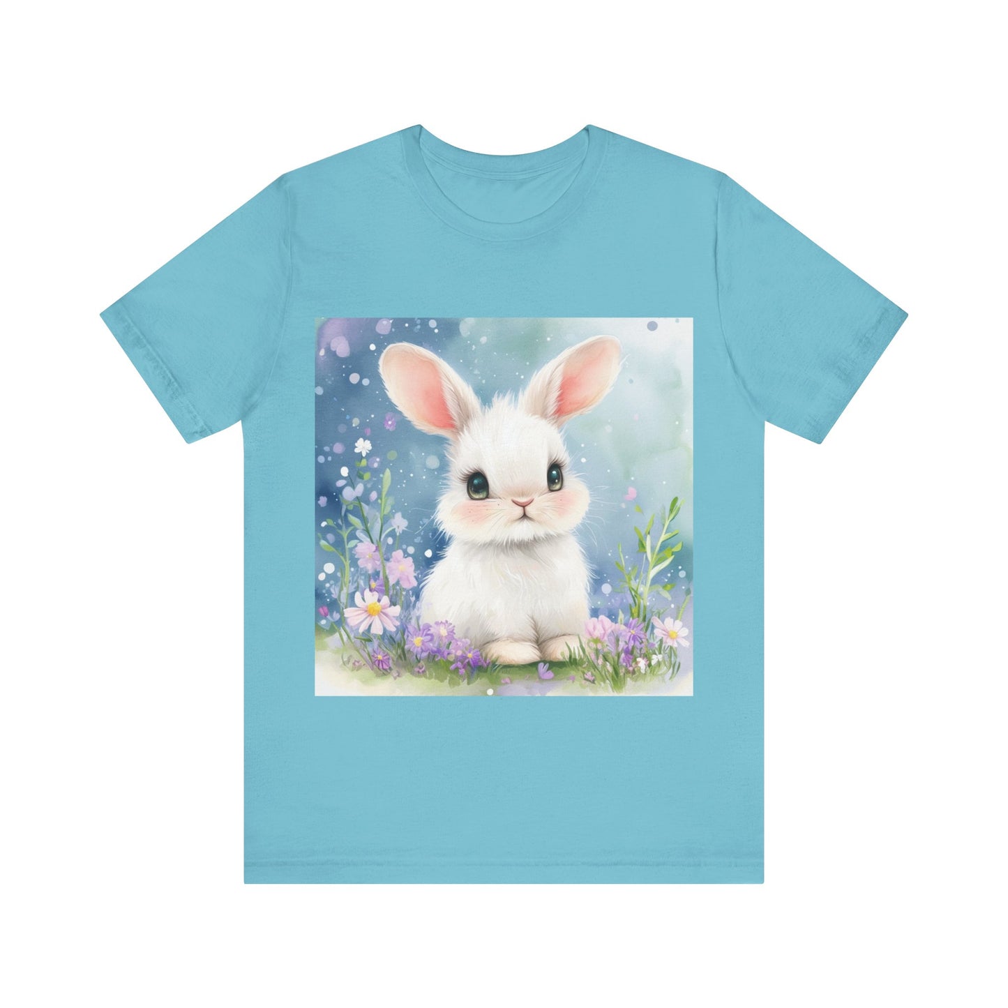 Adorable Bunny Unisex Jersey Short Sleeve Tee