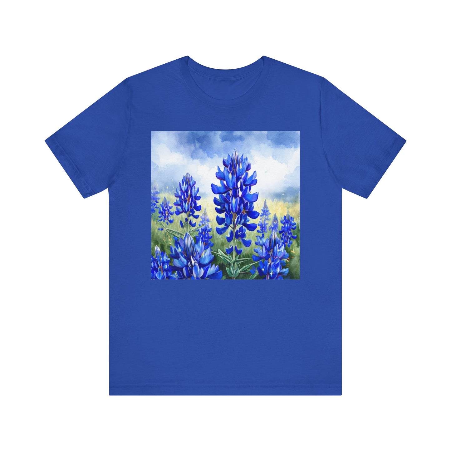 Bluebonnet Fields Unisex Jersey Tee