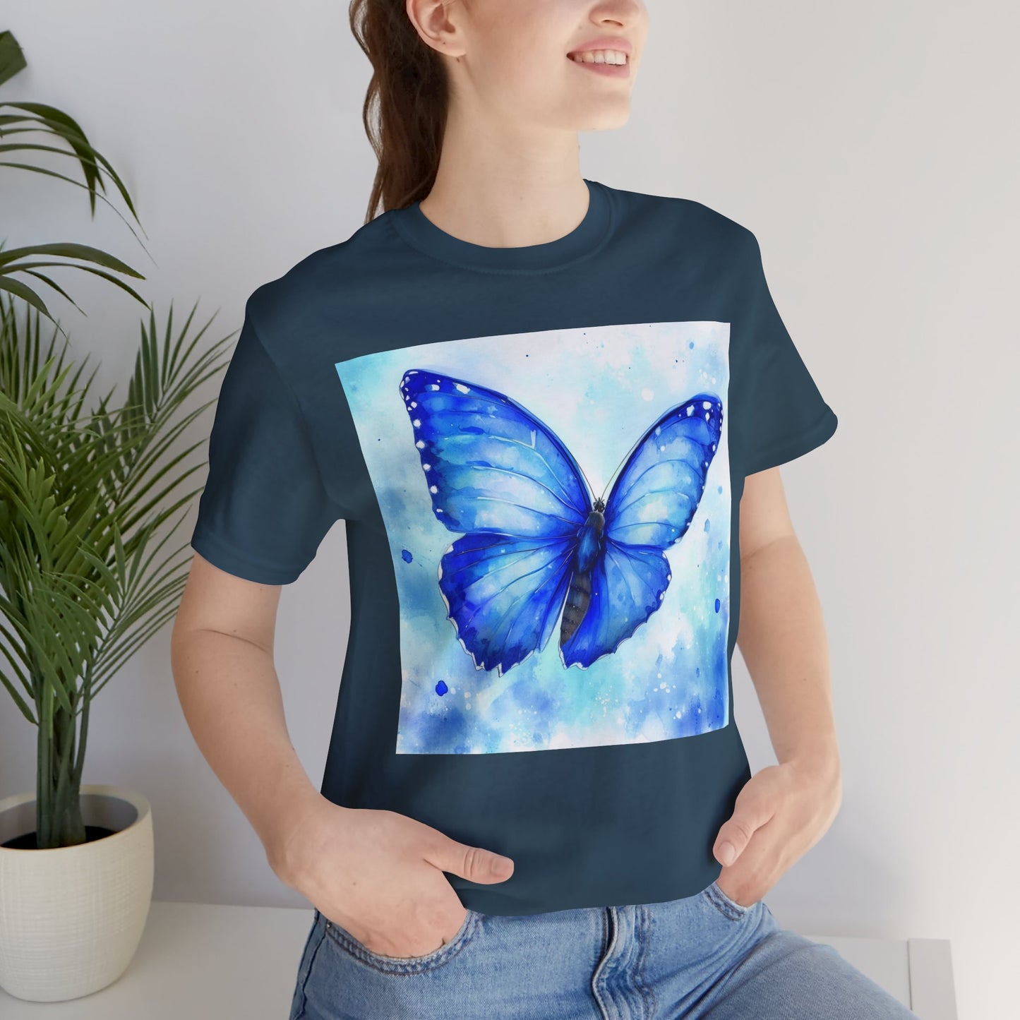 Blue Winged Serenity Unisex Tee