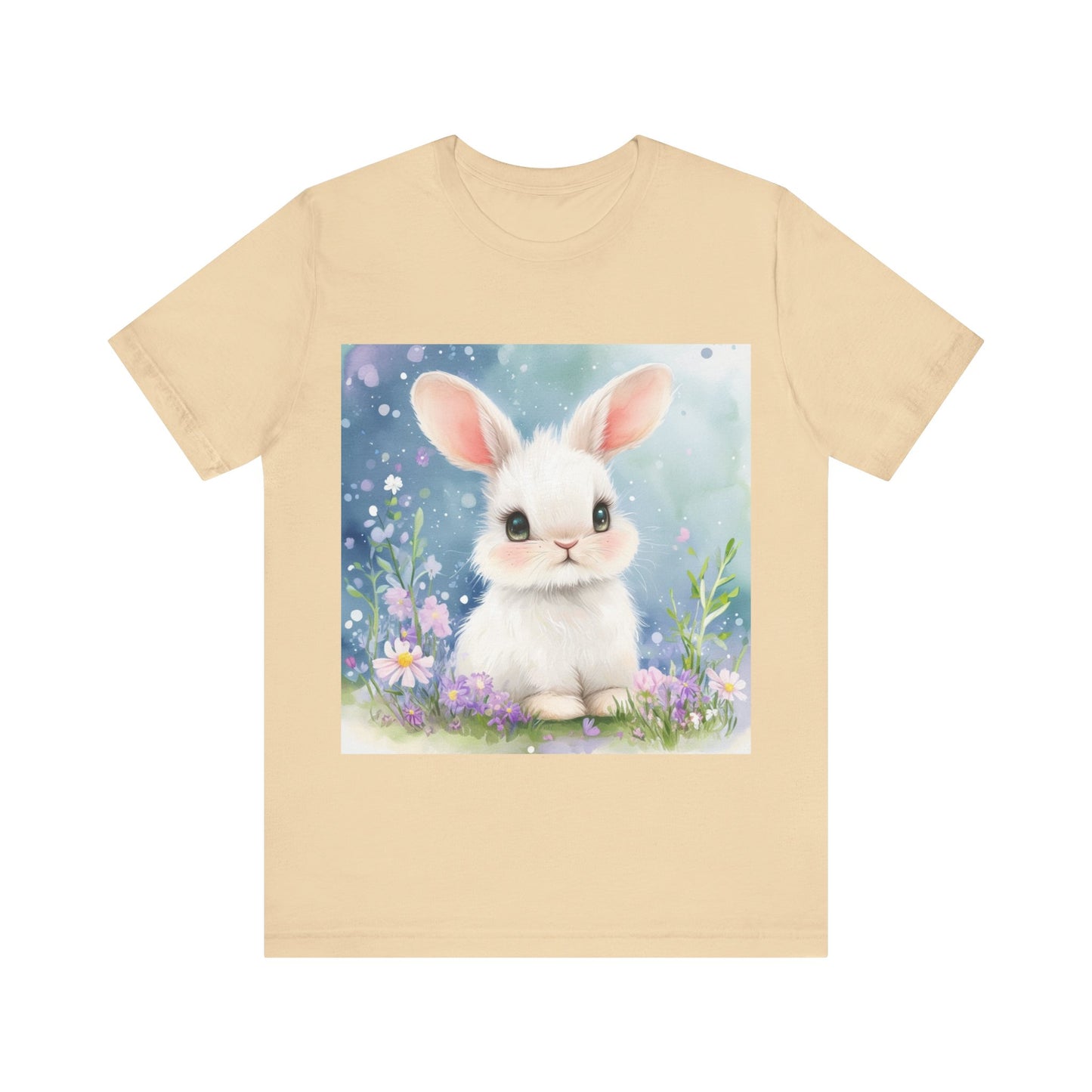 Adorable Bunny Unisex Jersey Short Sleeve Tee