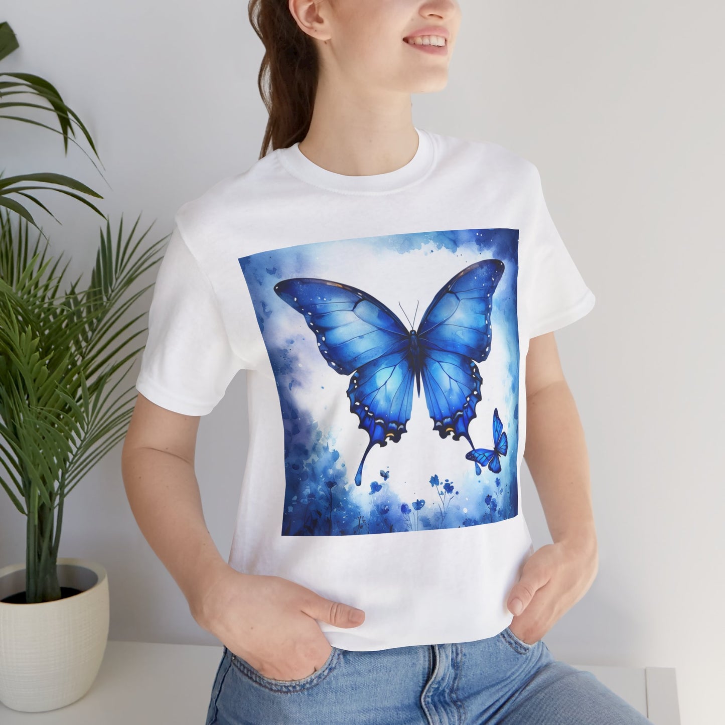 Whimsical Flutter Unisex Jersey Tee