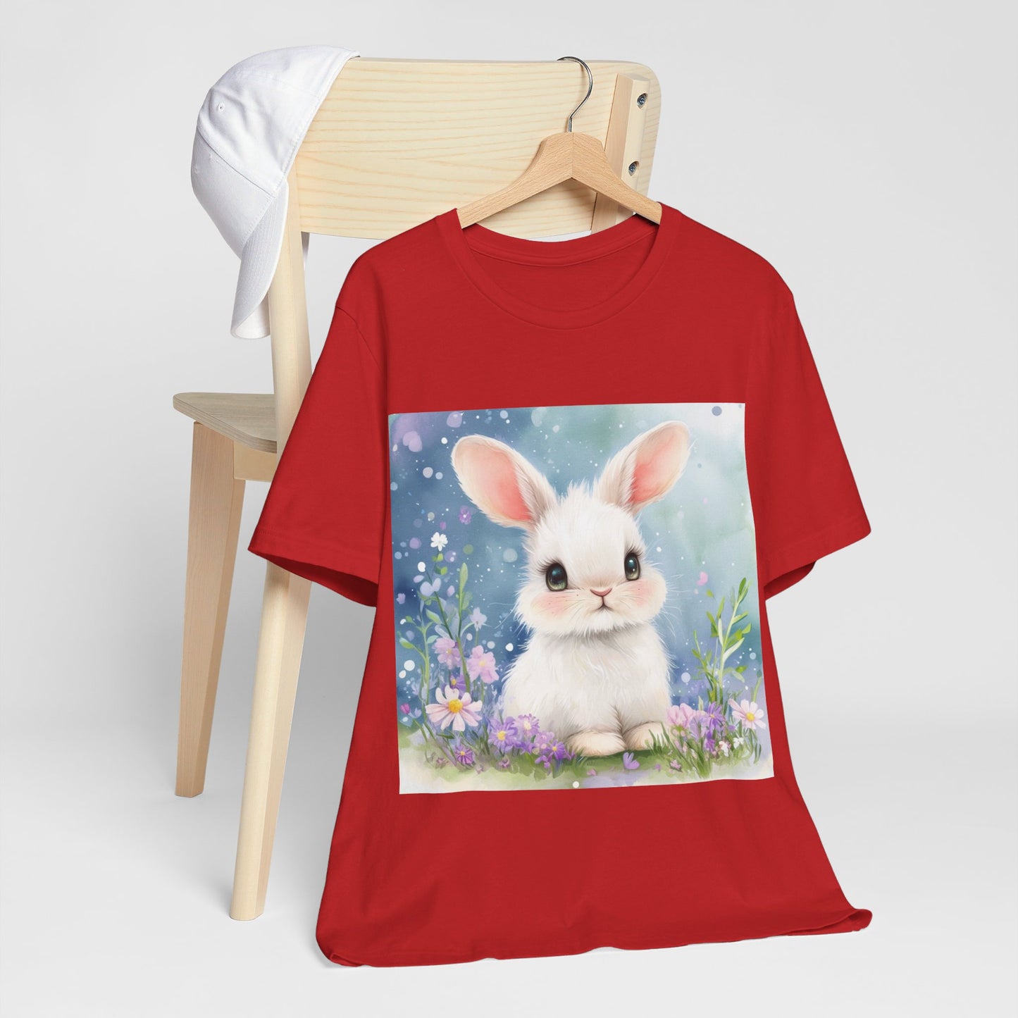 Adorable Bunny Unisex Jersey Short Sleeve Tee