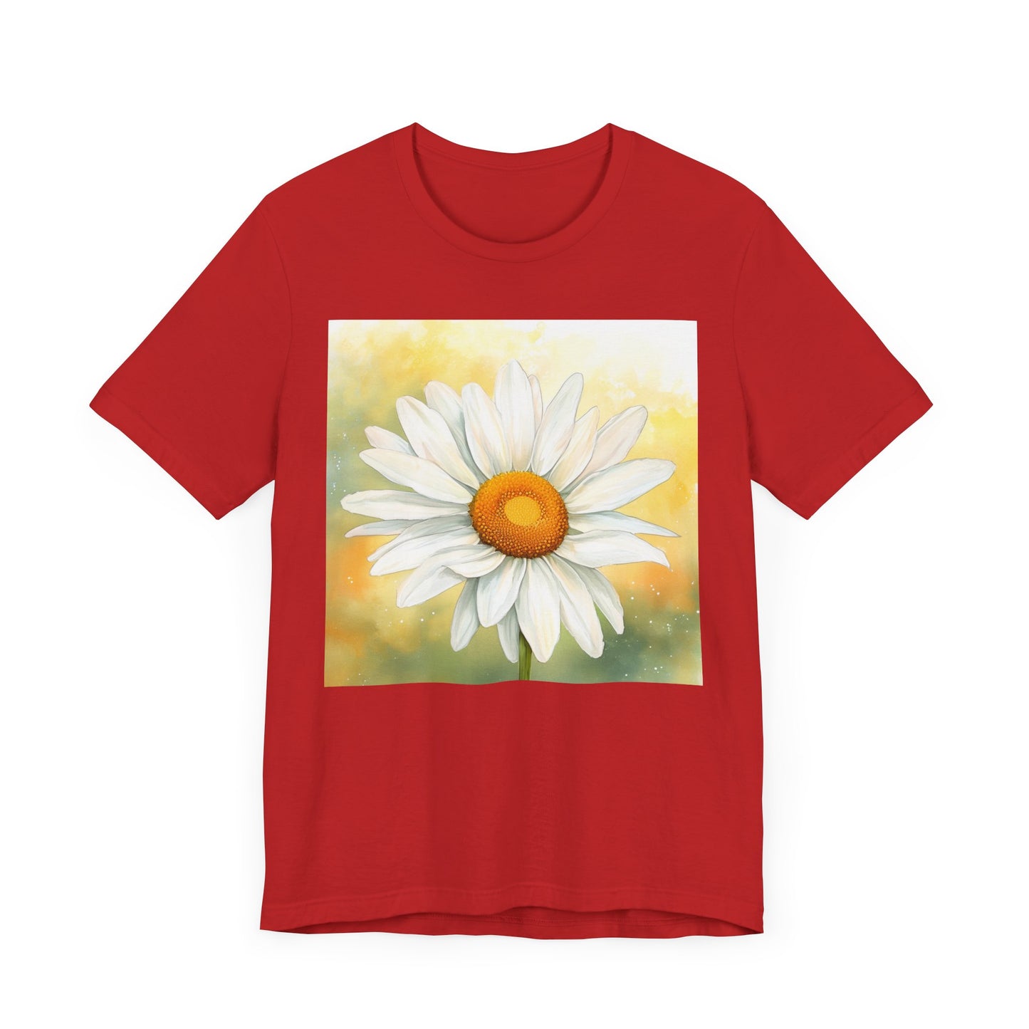 Daisy Bloom Unisex Jersey Tee - Perfect for Spring Celebrations