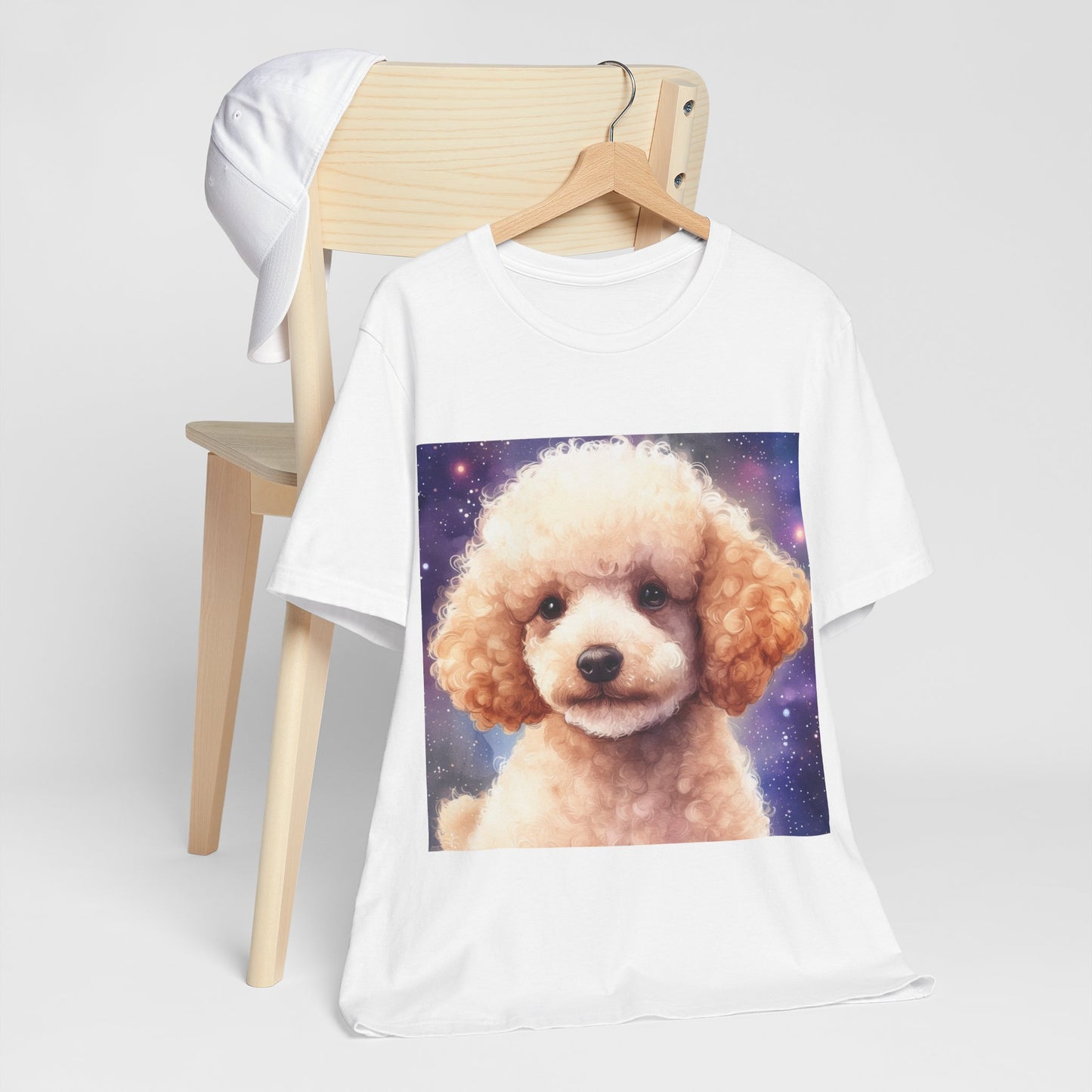 Fluffy Poodle Unisex Jersey Short Sleeve Tee