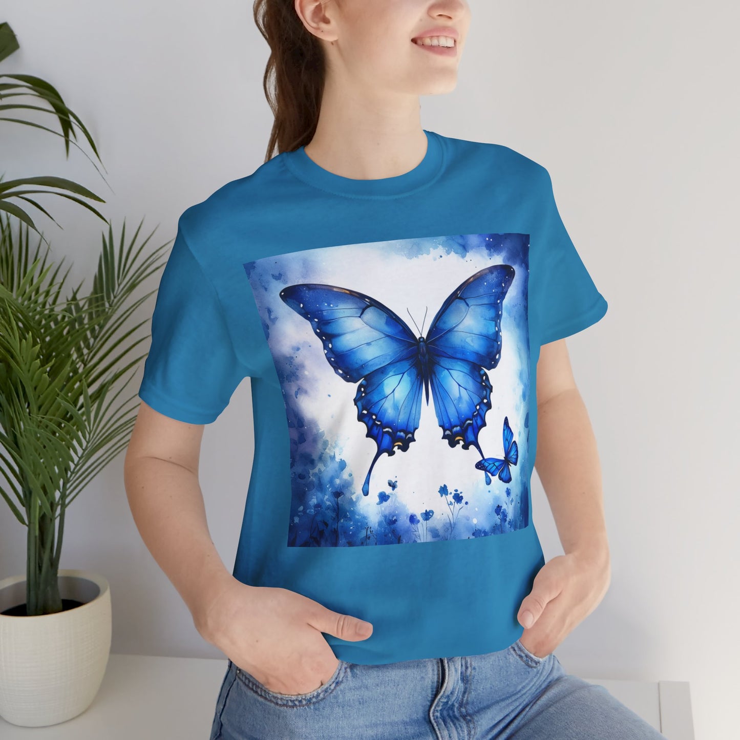 Whimsical Flutter Unisex Jersey Tee