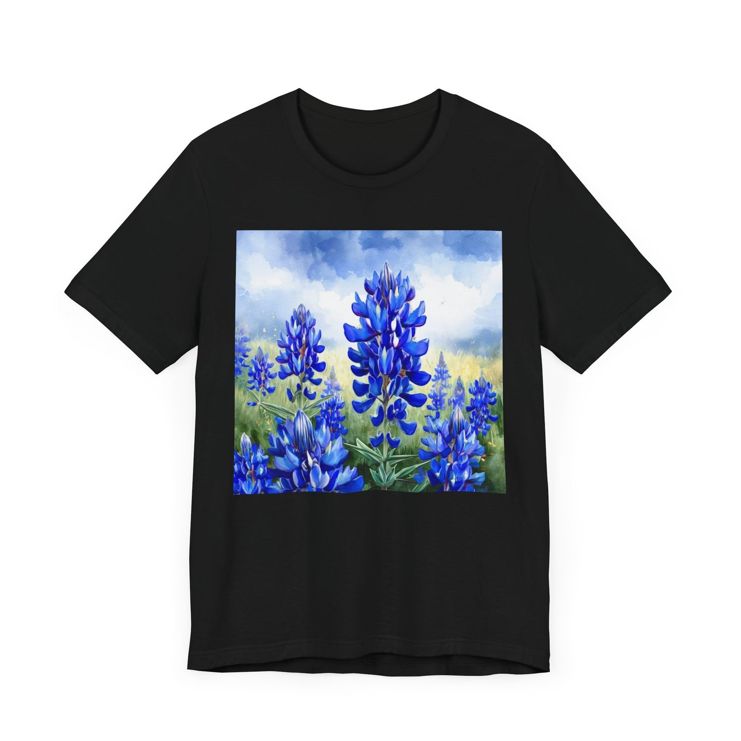 Bluebonnet Fields Unisex Jersey Tee