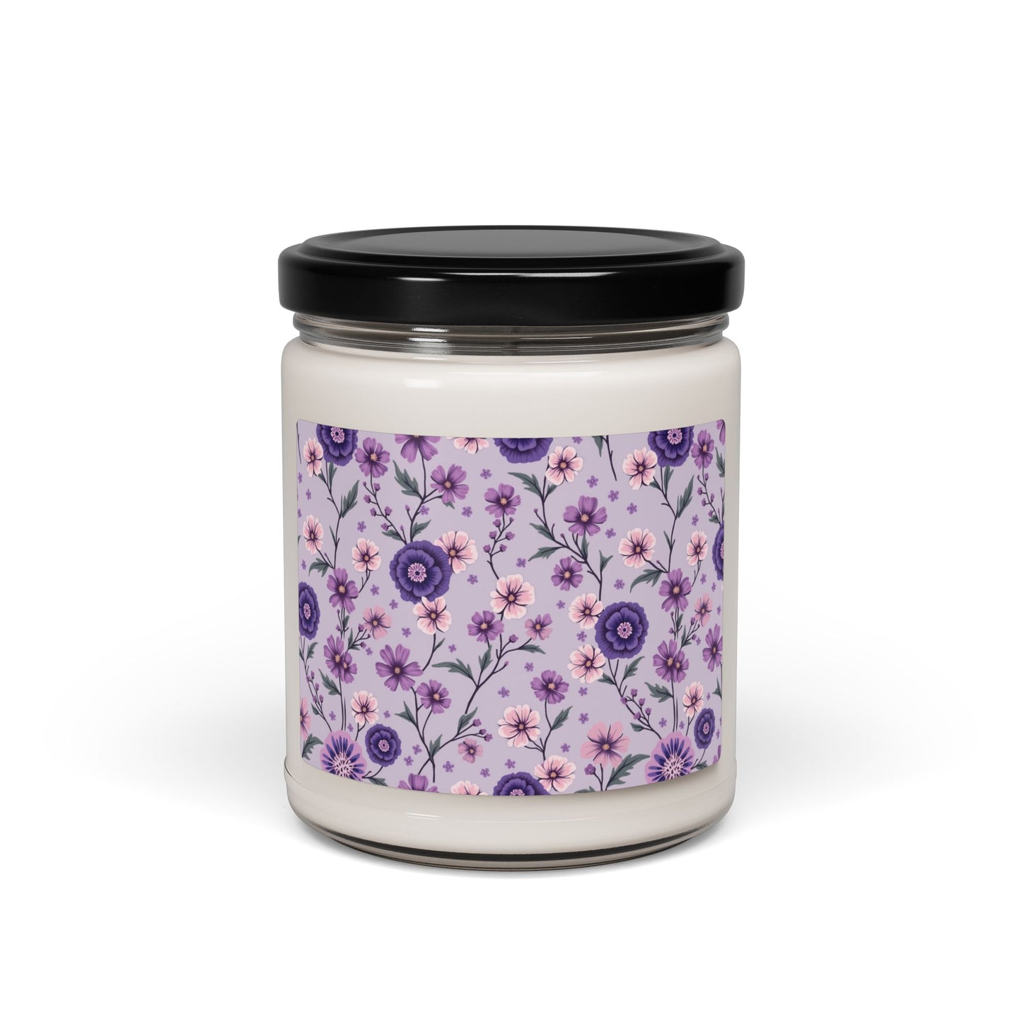 Spring Floral Scented Soy Candle - 9oz - Relaxing Home Fragrance