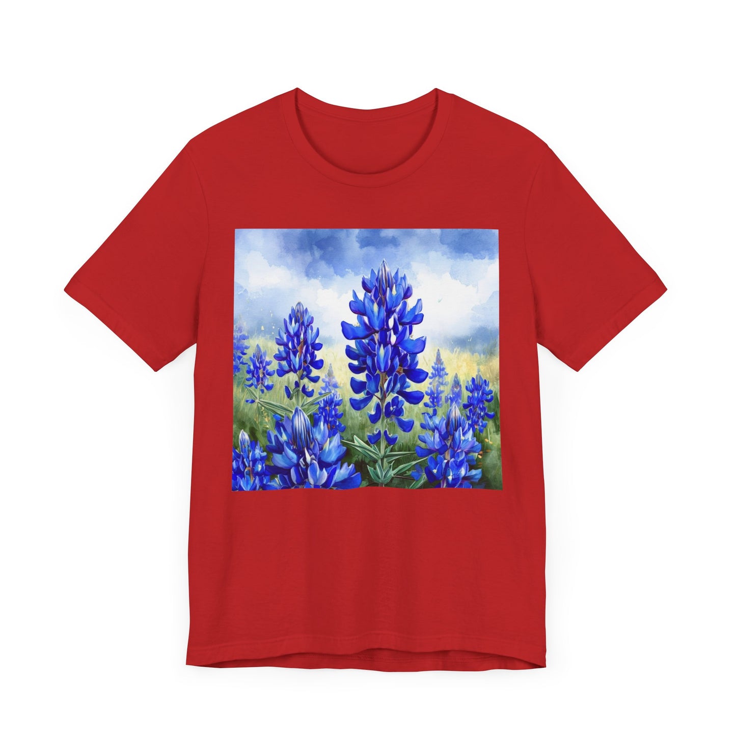 Bluebonnet Fields Unisex Jersey Tee