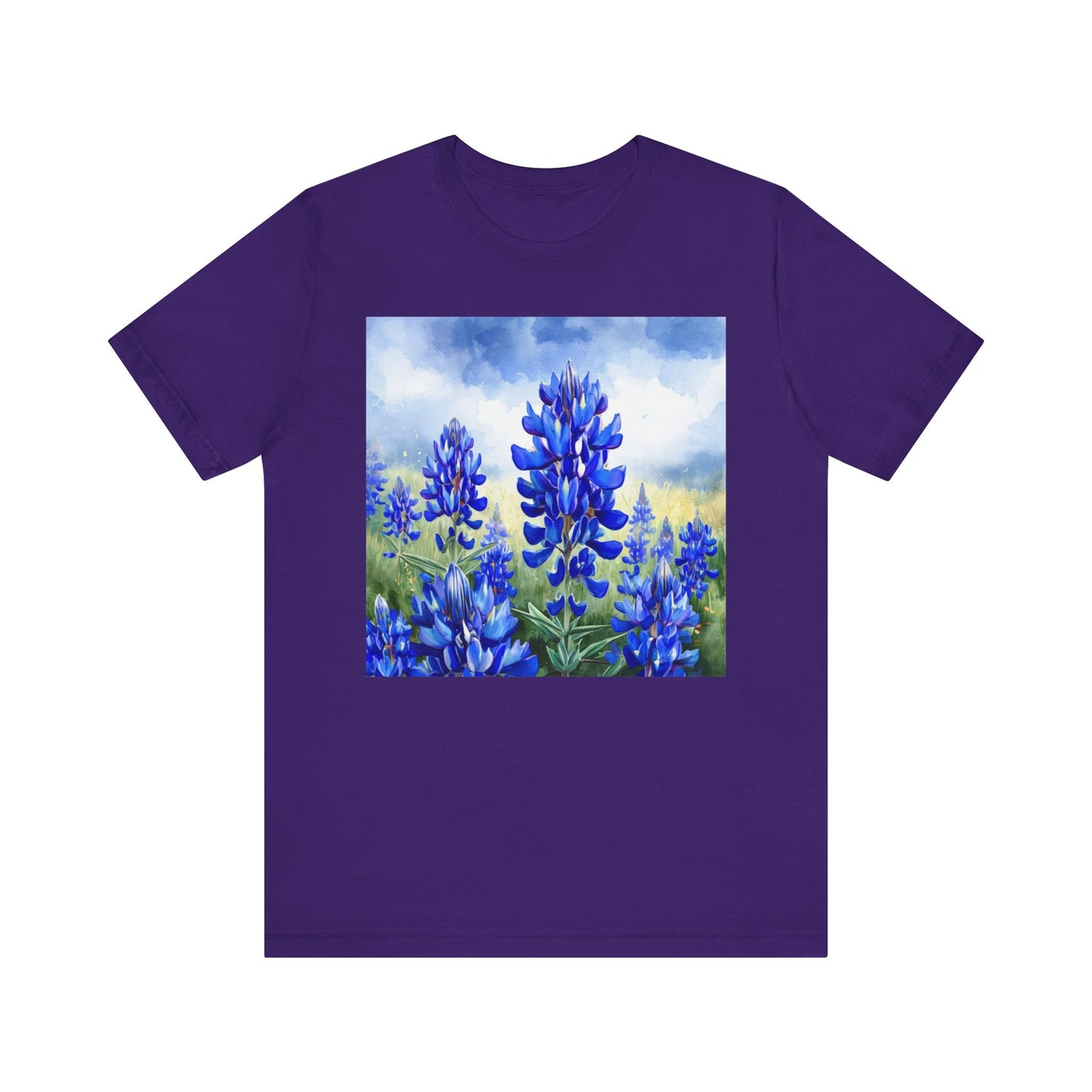 Bluebonnet Fields Unisex Jersey Tee