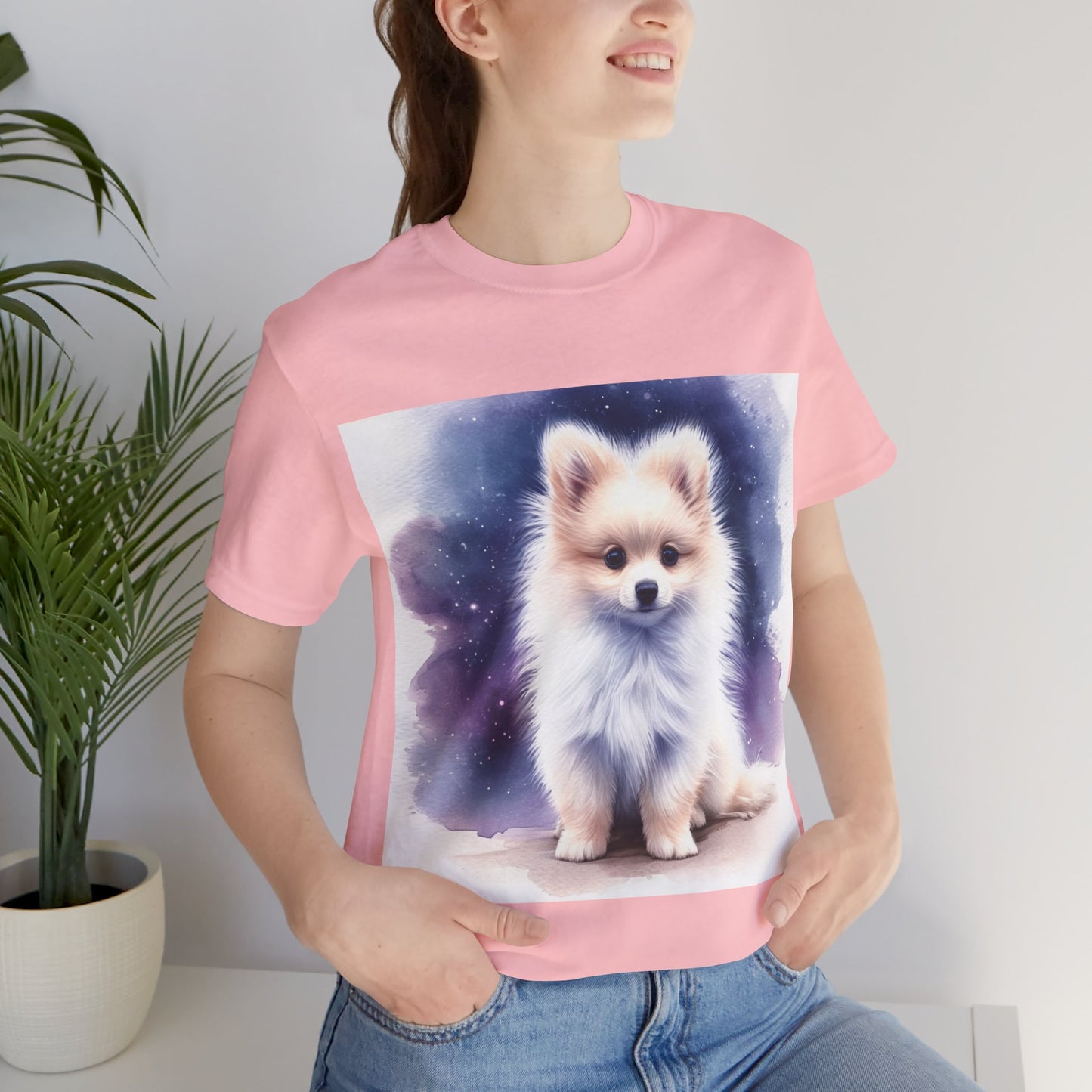 Spitz Puppy Unisex Jersey Short Sleeve Tee