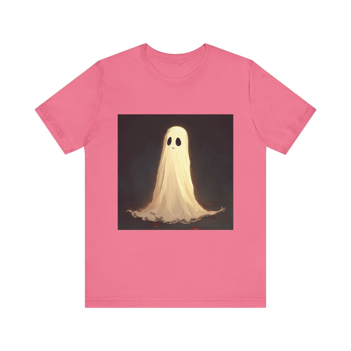Happy Spooky Ghost Unisex Jersey Short Sleeve Tee