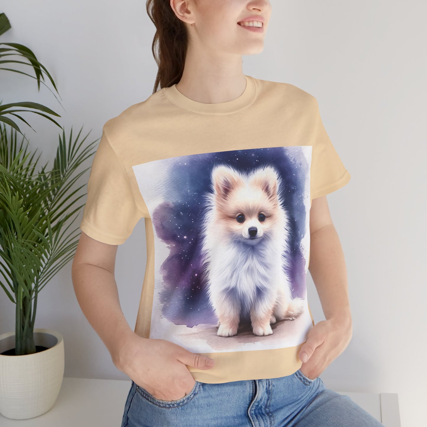 Spitz Puppy Unisex Jersey Short Sleeve Tee