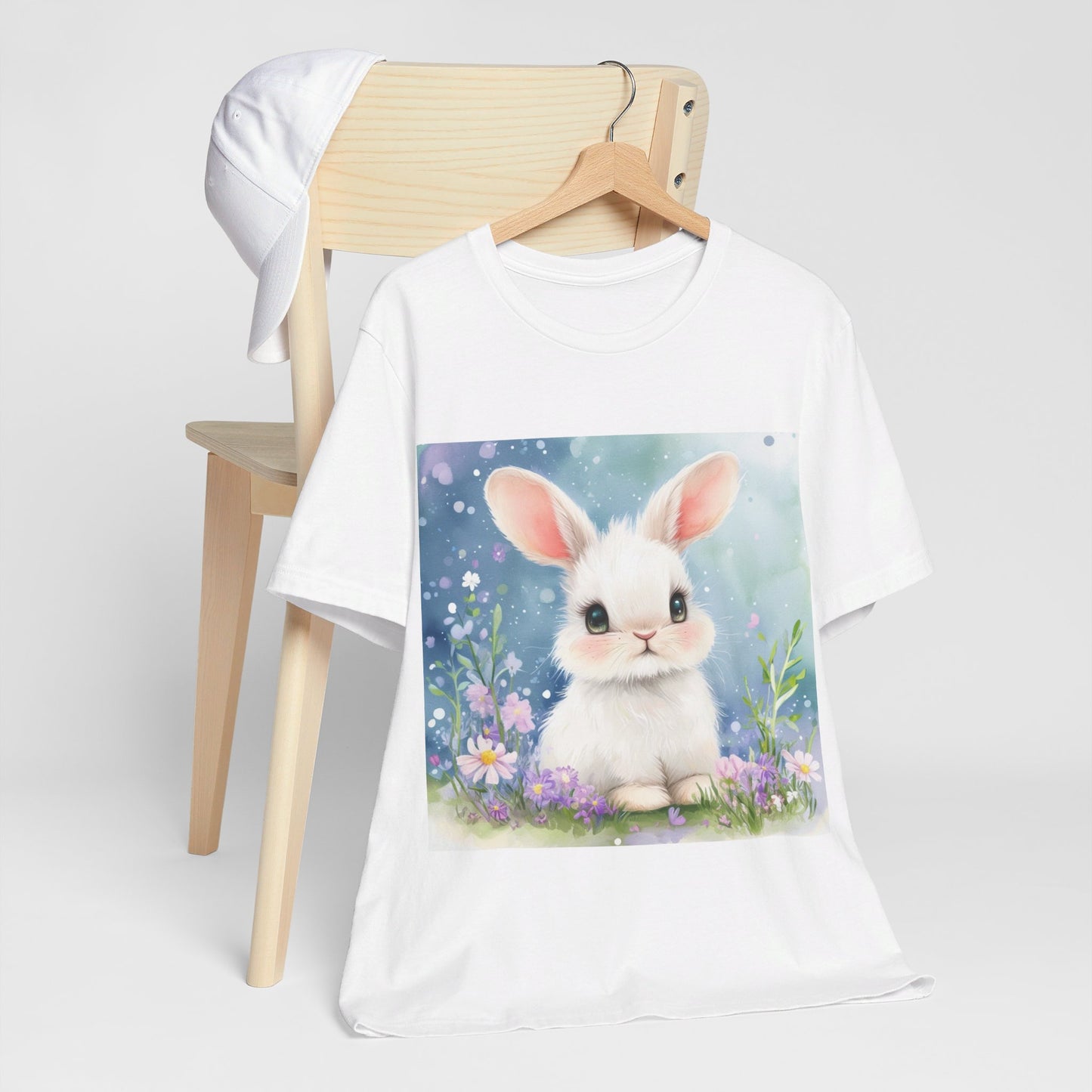 Adorable Bunny Unisex Jersey Short Sleeve Tee