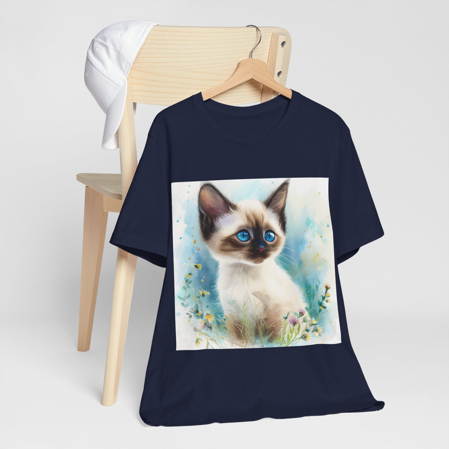 Siamese Kitten Unisex Jersey Short Sleeve Tee