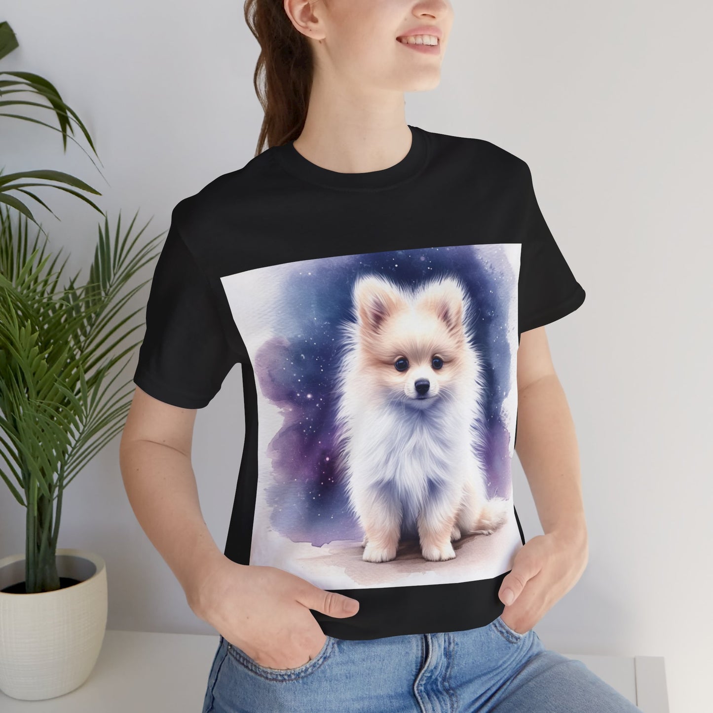 Spitz Puppy Unisex Jersey Short Sleeve Tee