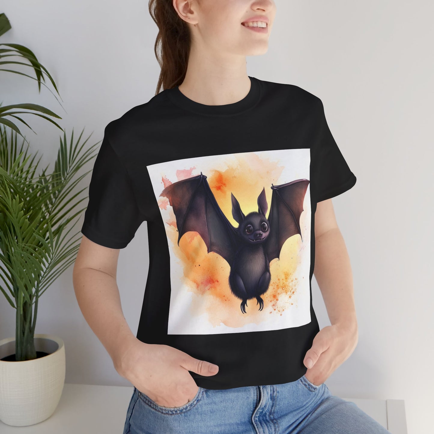 Funny Bat Unisex Jersey Short Sleeve Tee