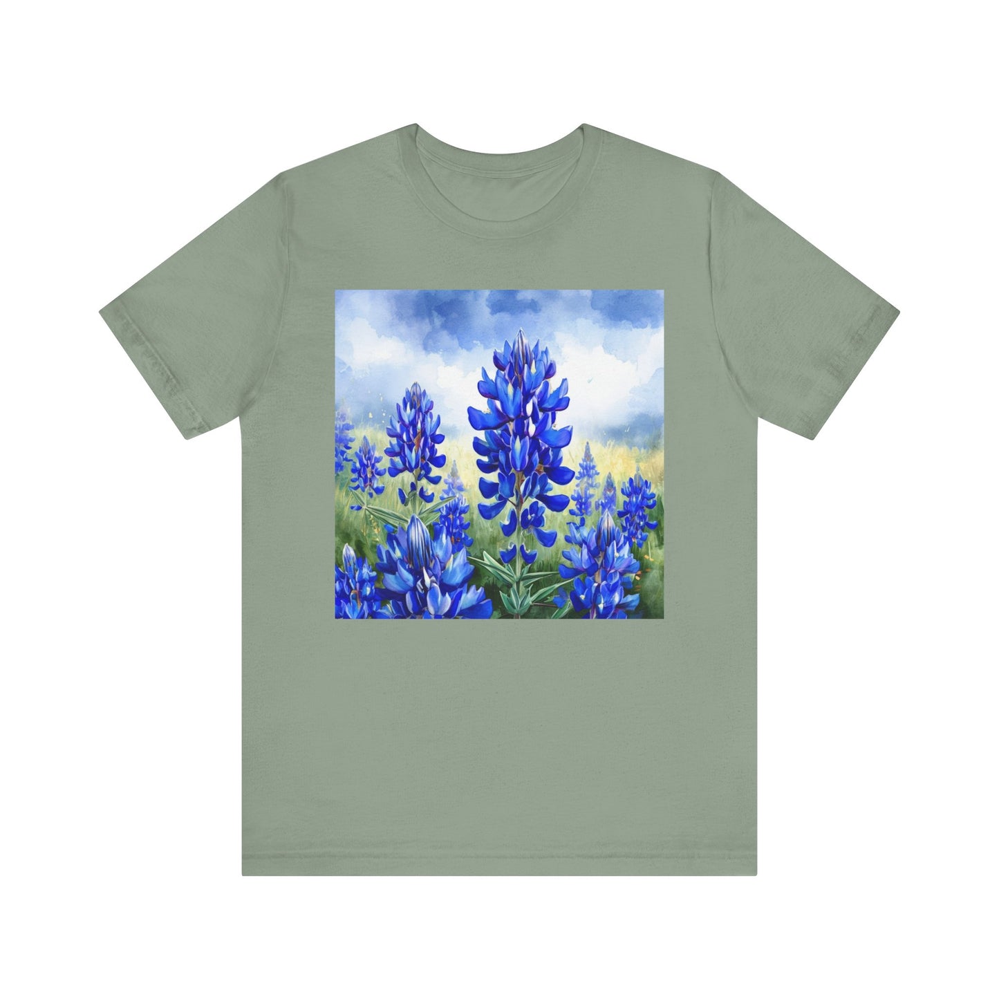 Bluebonnet Fields Unisex Jersey Tee