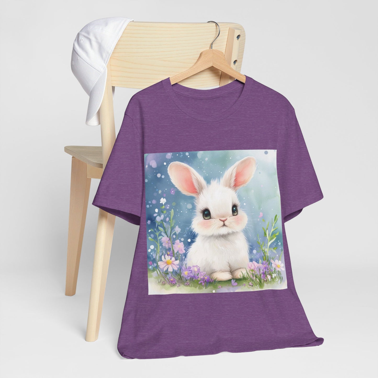 Adorable Bunny Unisex Jersey Short Sleeve Tee