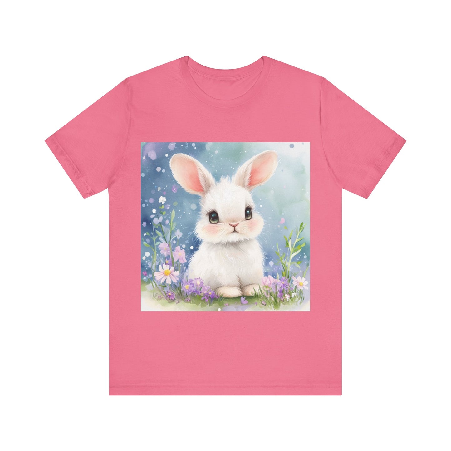 Adorable Bunny Unisex Jersey Short Sleeve Tee
