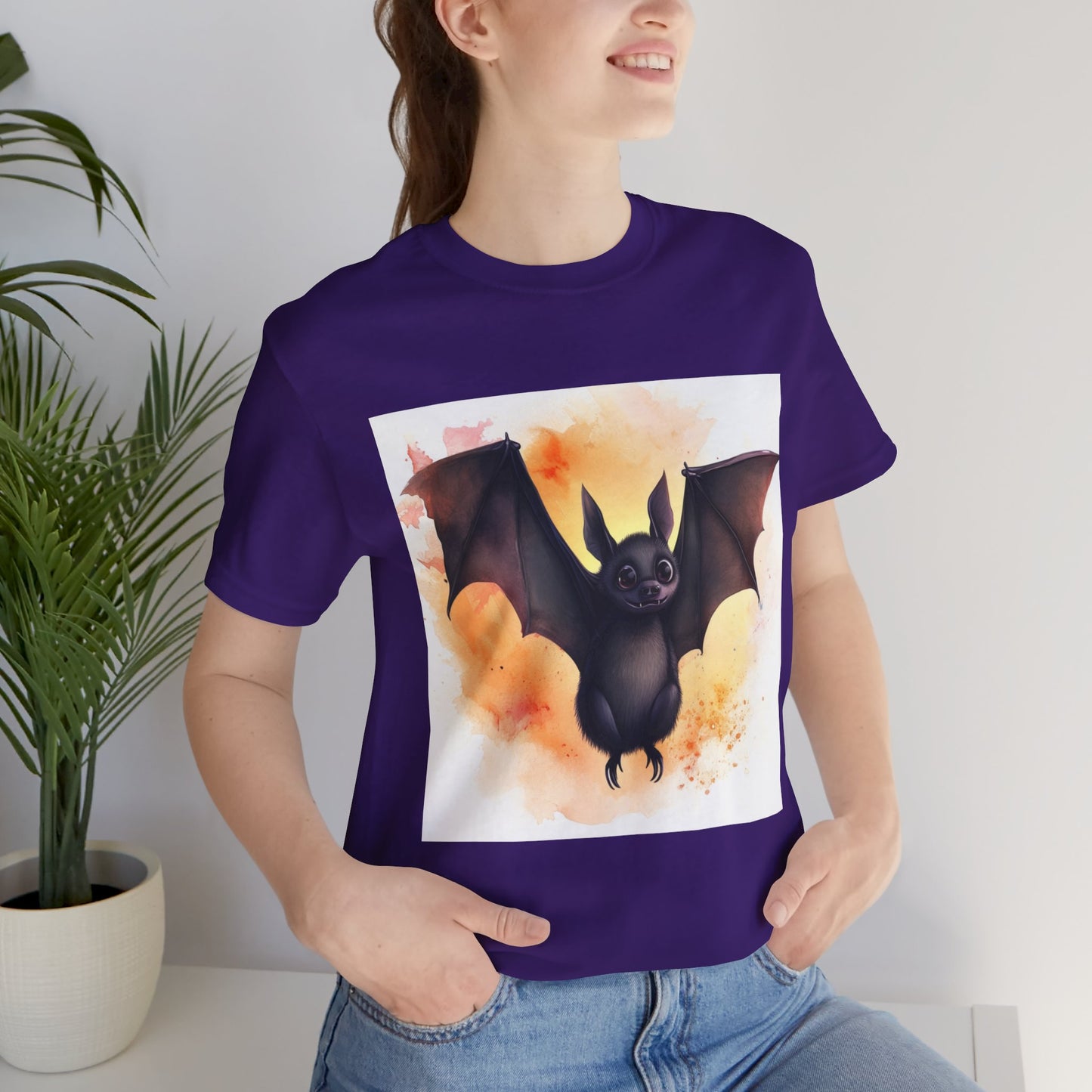 Funny Bat Unisex Jersey Short Sleeve Tee