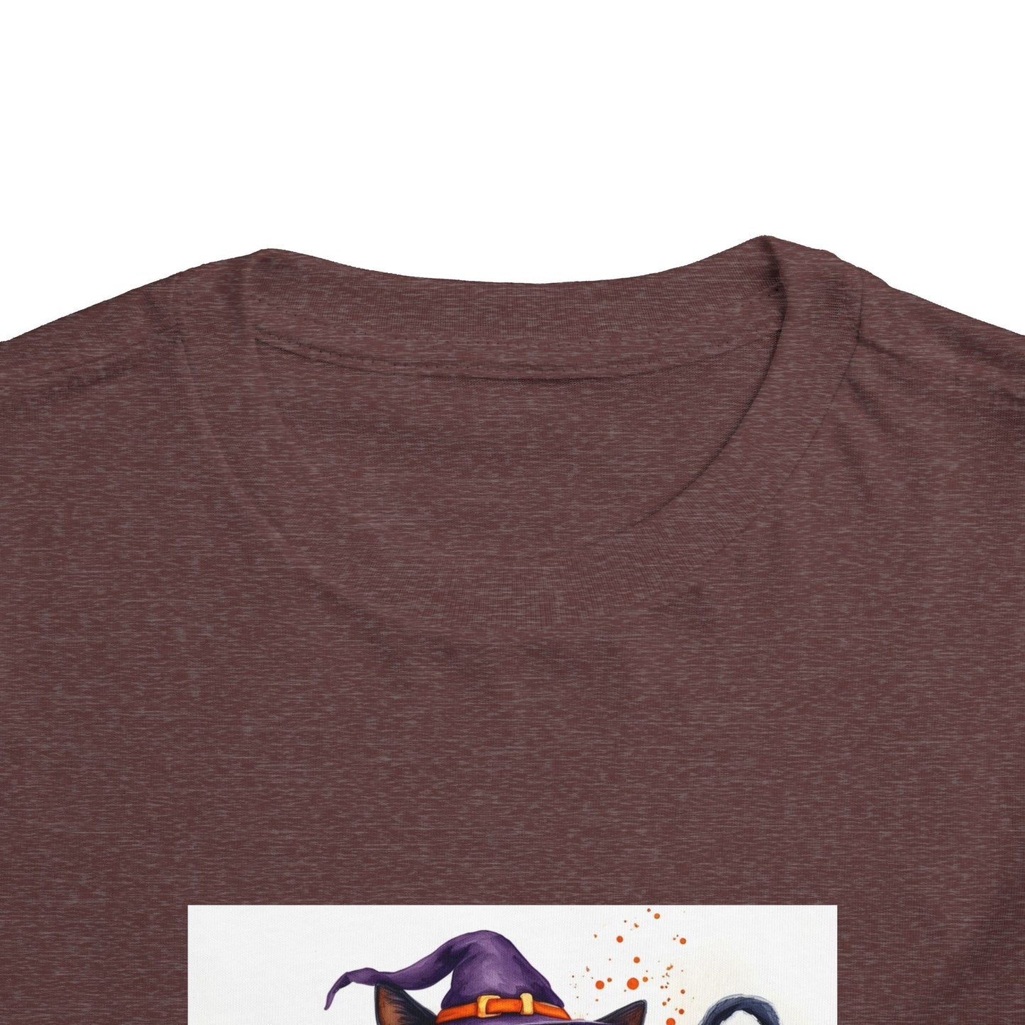 Halloween Cat Toddler Short Sleeve Tee