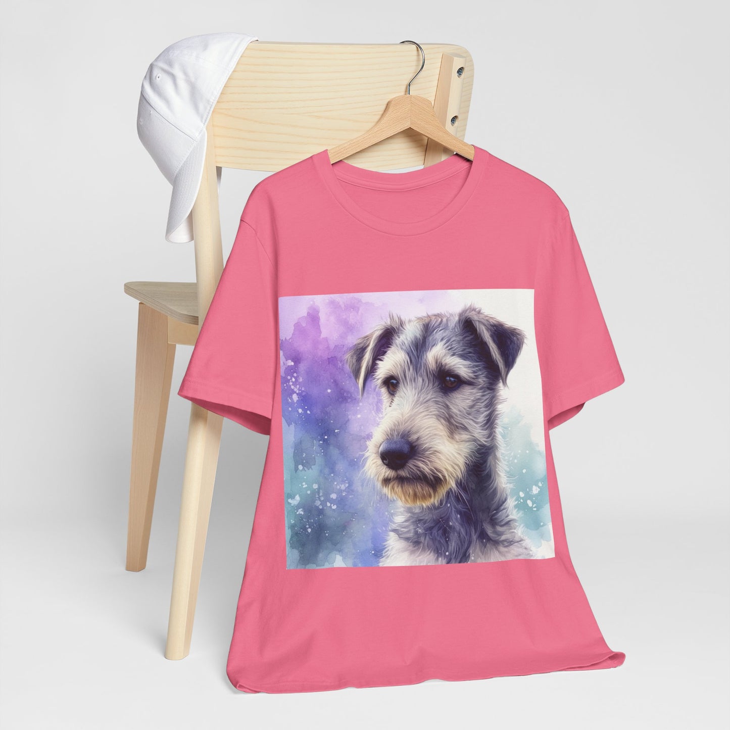 Galaxy Irish Wolfhound Unisex Jersey Short Sleeve Tee