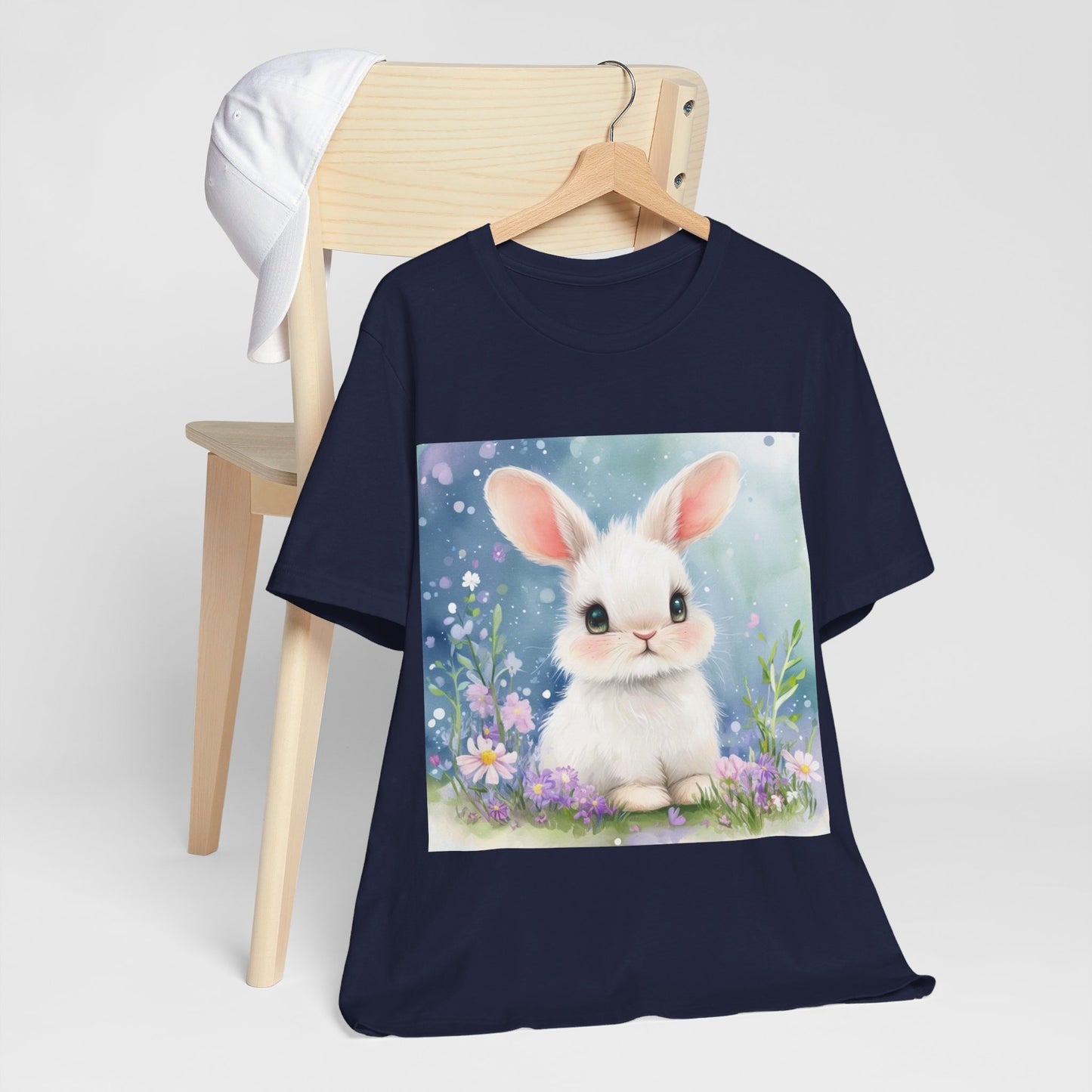 Adorable Bunny Unisex Jersey Short Sleeve Tee