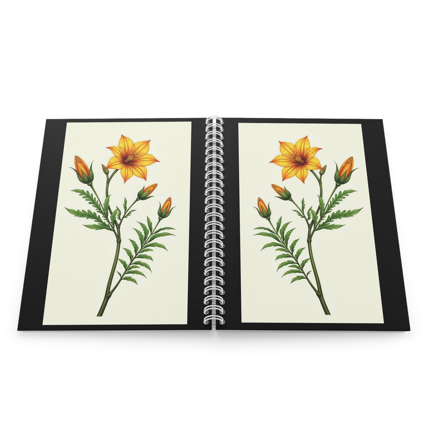 Buttercup Blooms Floral Spiral Notebook - Inspiring Flower Design for Journaling and Note-Taking