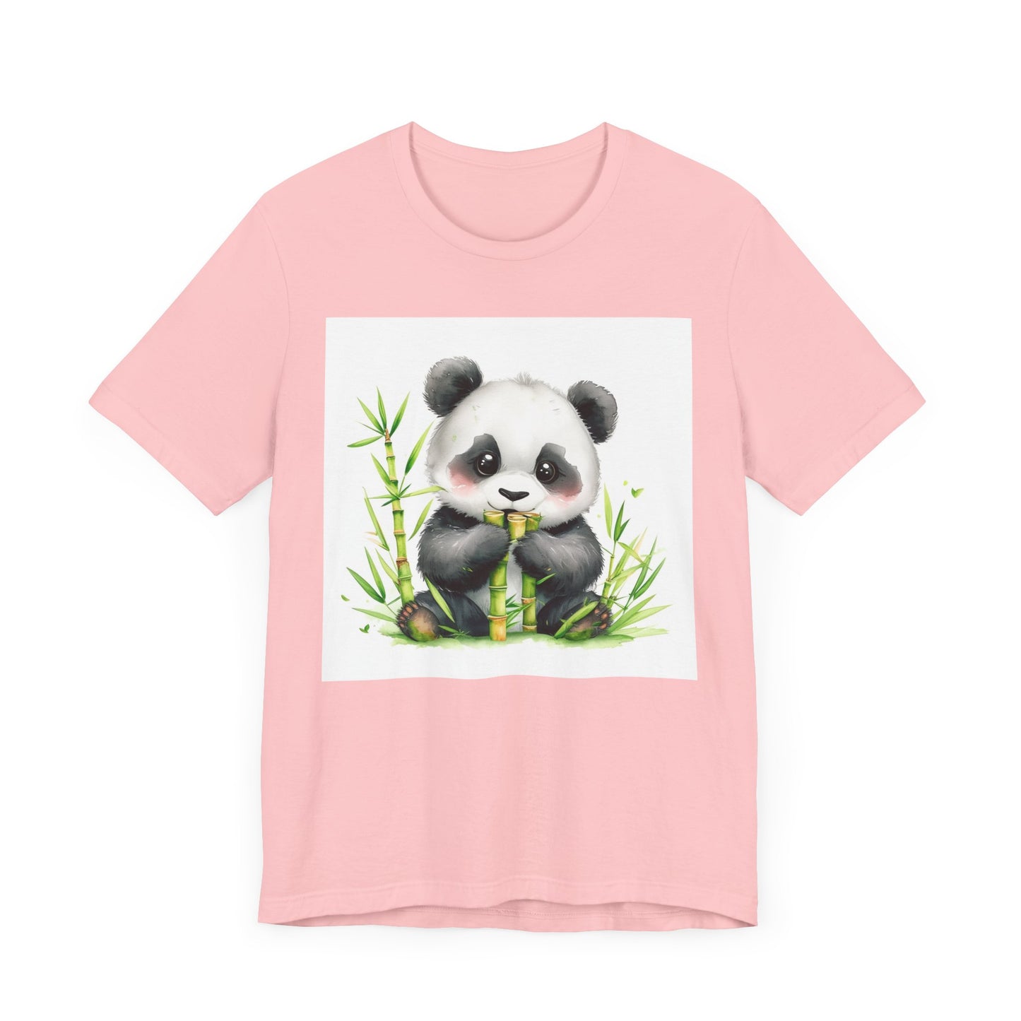 Cute Panda Snack Time Unisex T-Shirt
