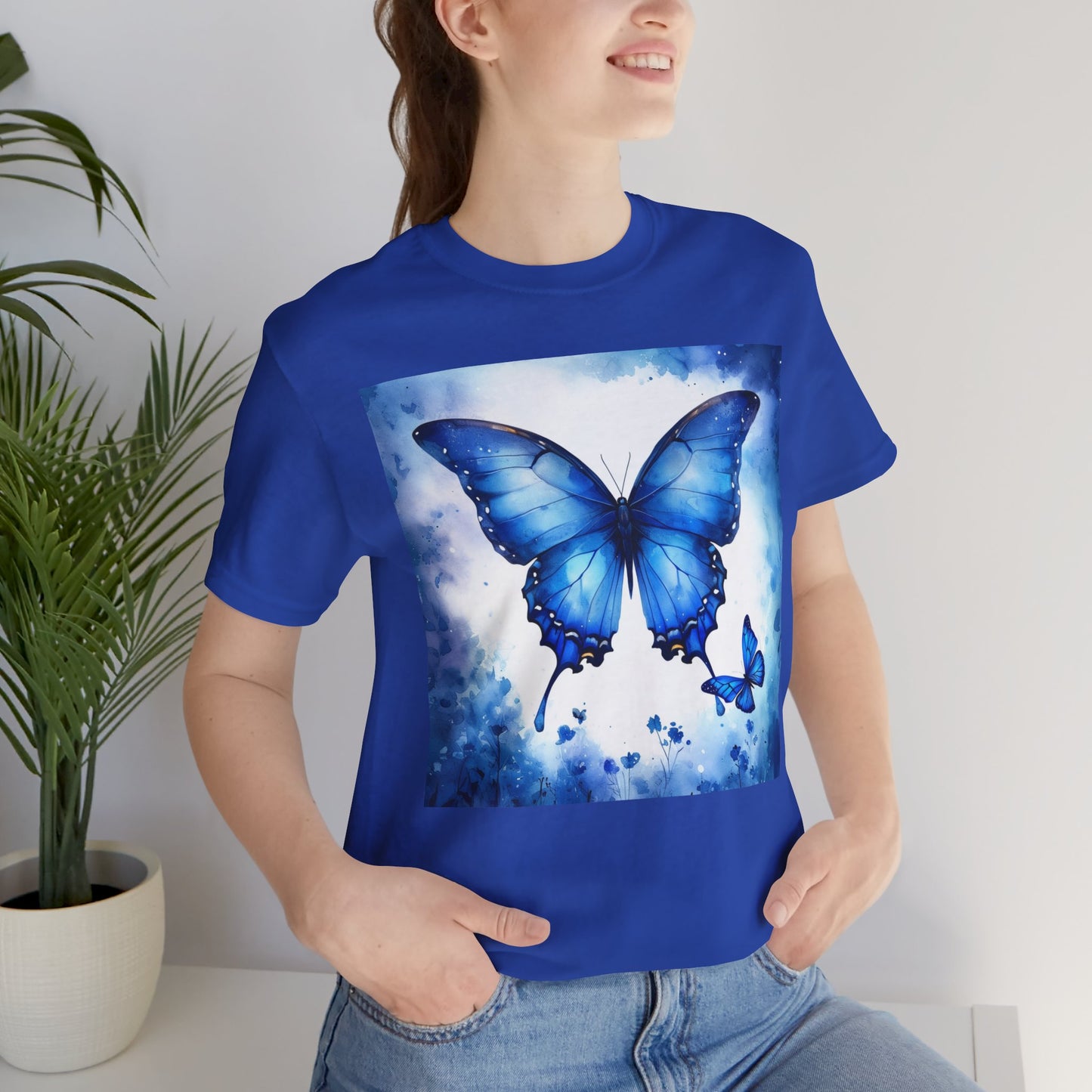 Whimsical Flutter Unisex Jersey Tee