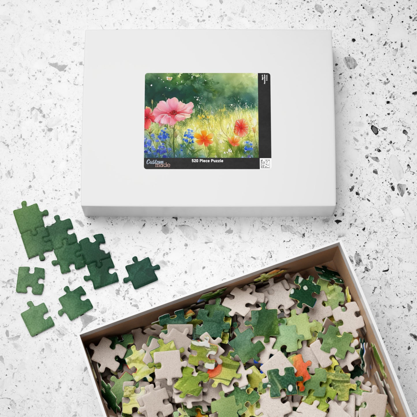 Beautiful Wildflower Field Puzzle (110, 252, 520, 1014-piece)