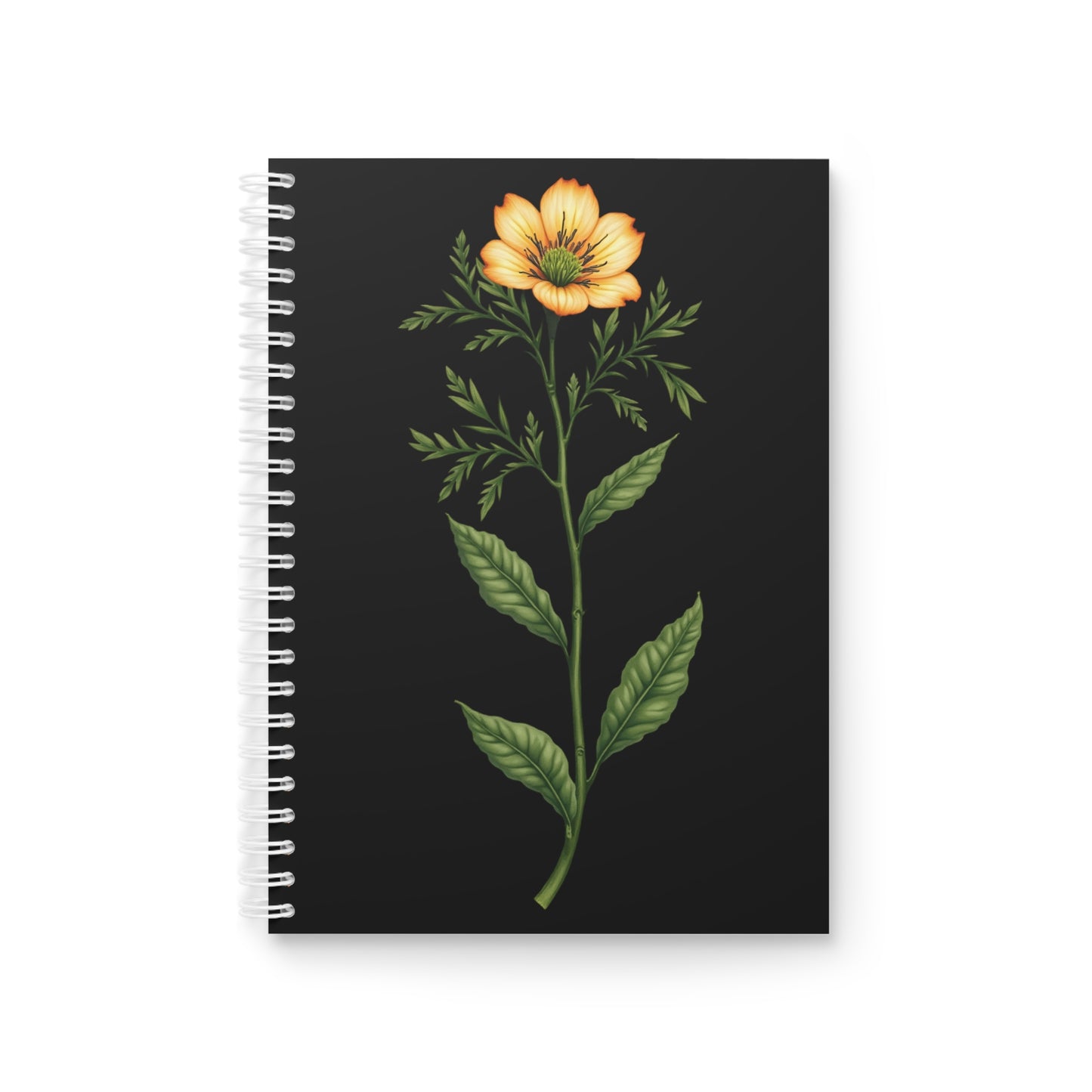 Bright Floral Spiral Notebook - Perfect for Nature Lovers & Journaling