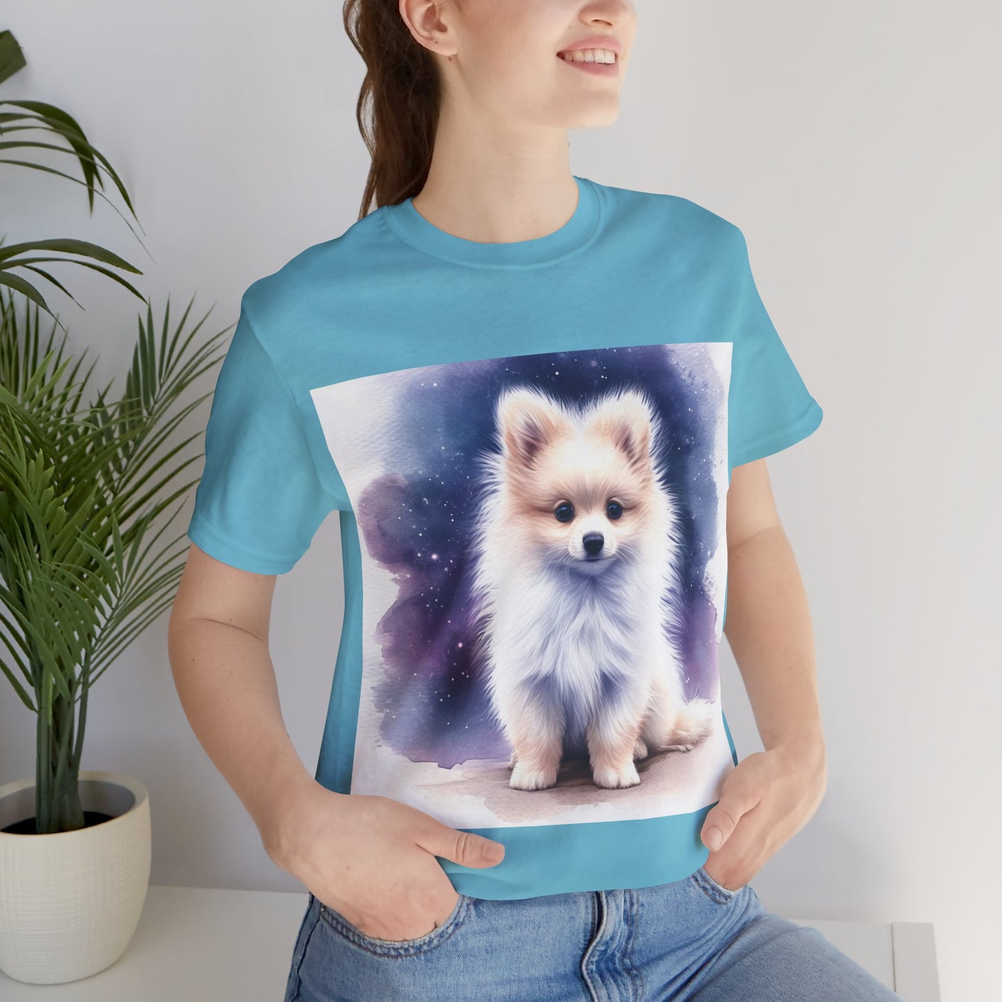 Spitz Puppy Unisex Jersey Short Sleeve Tee