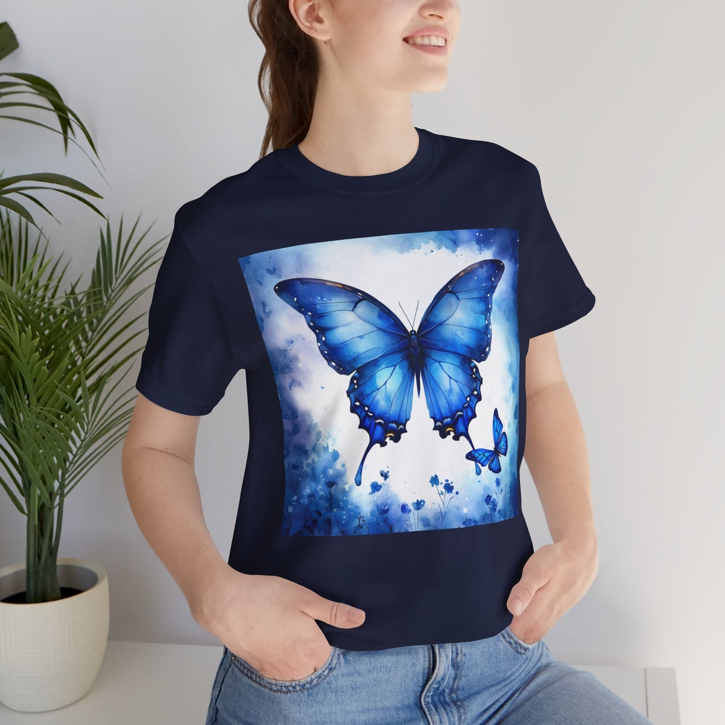 Whimsical Flutter Unisex Jersey Tee