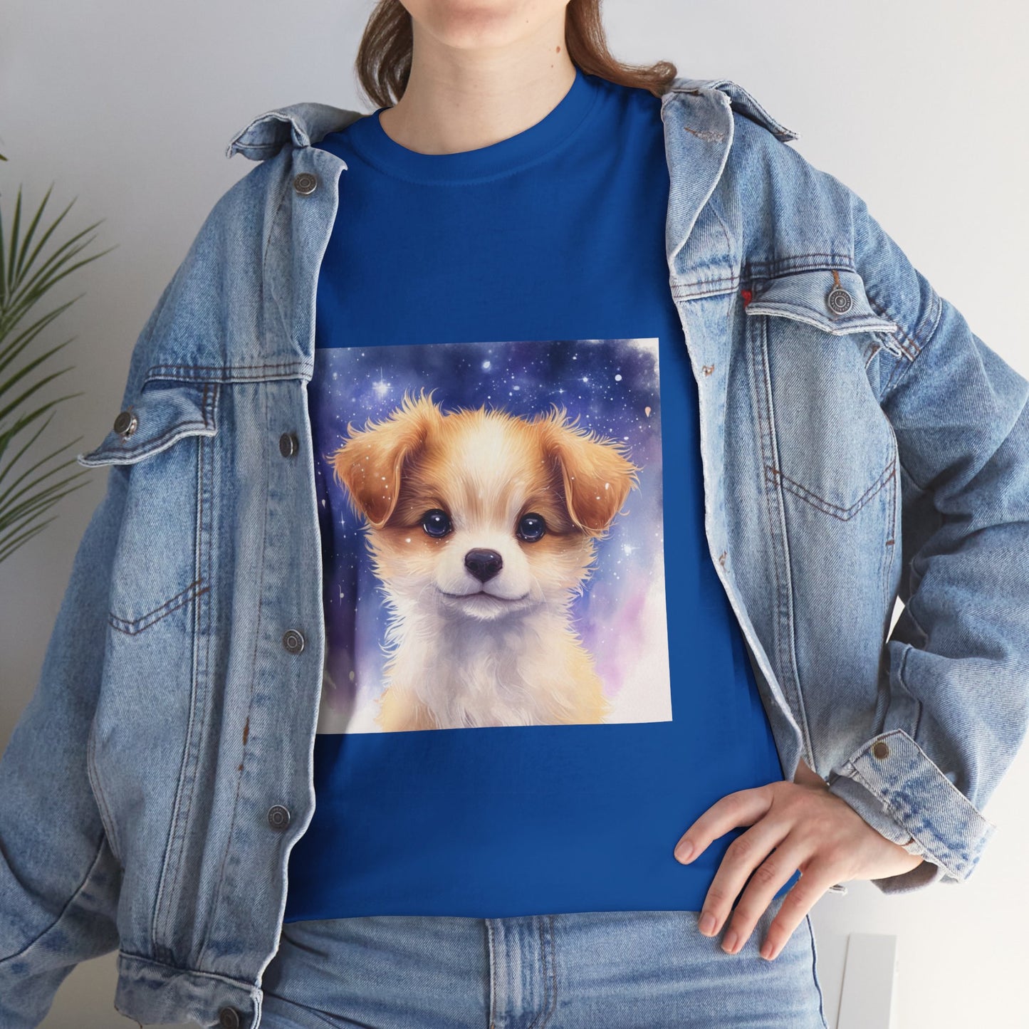 Basenji Puppy Unisex Heavy Cotton Tee
