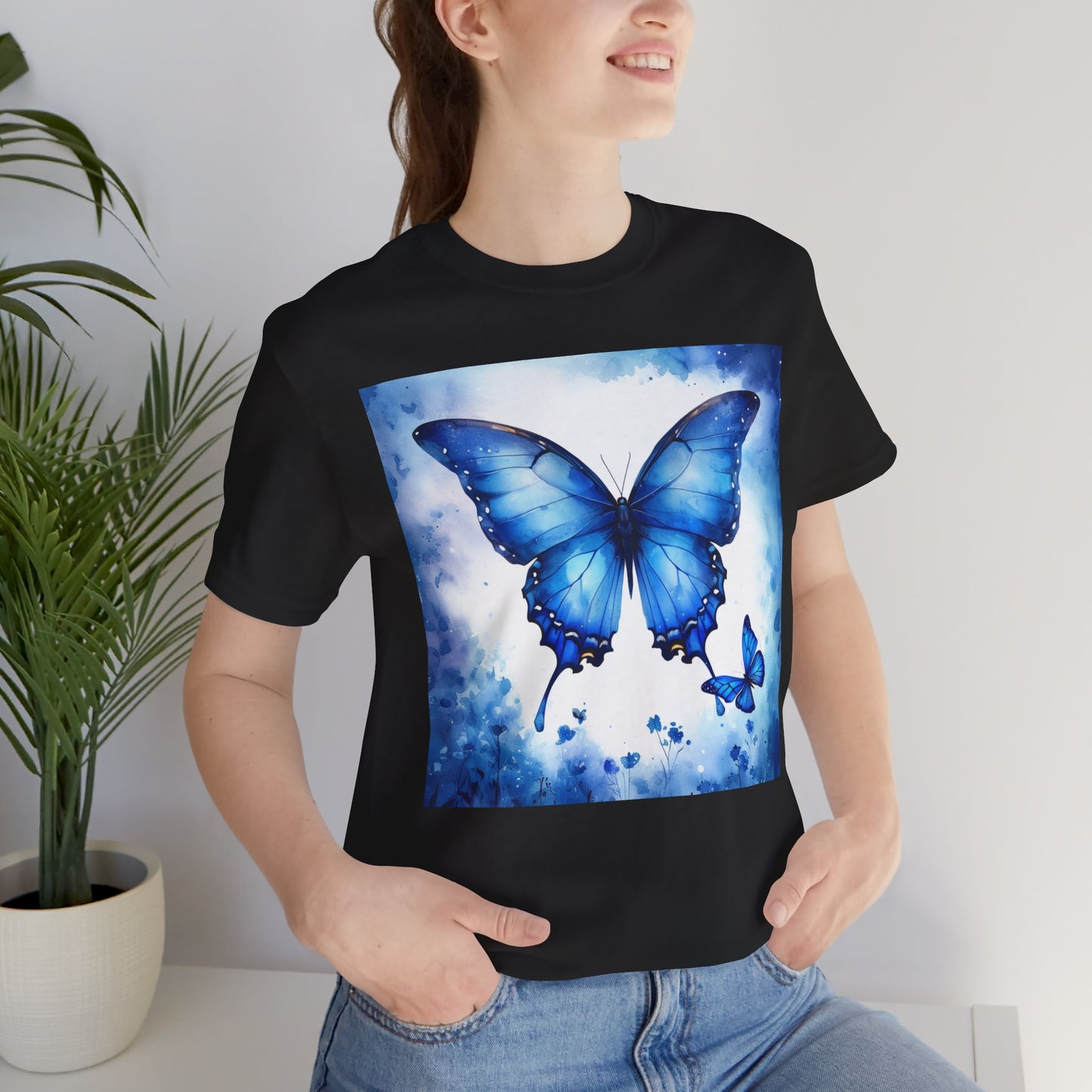 Whimsical Flutter Unisex Jersey Tee