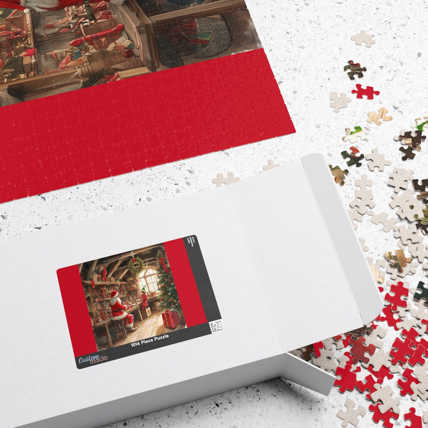 Inside Santa's Workshop Puzzle (110, 252, 520, 1014-piece)