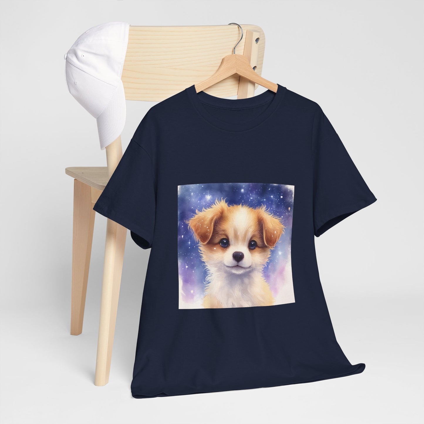 Basenji Puppy Unisex Heavy Cotton Tee